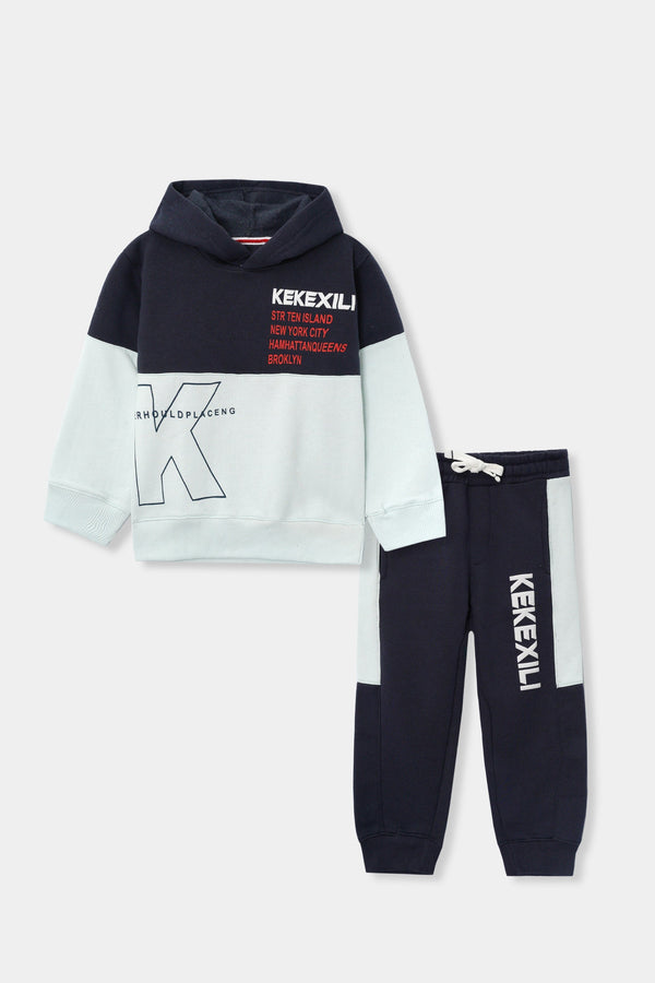 Soft & Warm Kids Winter Tracksuit In Cotton Fleece